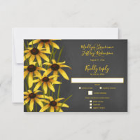 Black Eyed Susan wildflower wedding