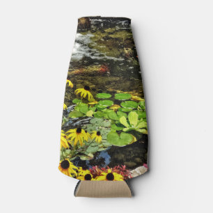 Black-Eyed Susans By Koi Pond Bottle Cooler