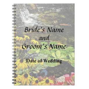 Black-Eyed Susans By Koi Pond Wedding Products Notebook