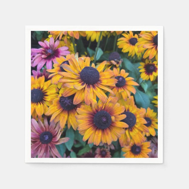 Black-Eyed Susans Napkin (Front)