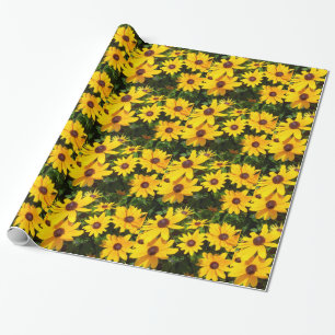 Black Eyed Susans- Rudbeckias Wrapping Paper