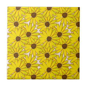 Black Eyed Susan's Tile