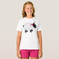 Black Faced Sheep With White Wool