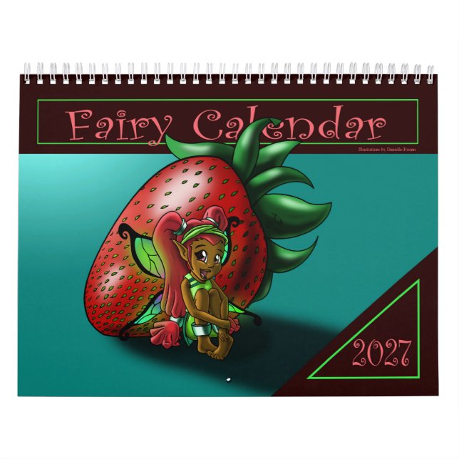 Black Fairies 2027 Calendar (Cover)