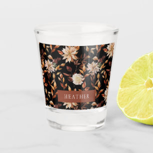 Black Fall Shot Glass