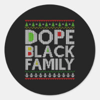 Black Family 2025 Afro Christmas Tree Santa Pj Mat