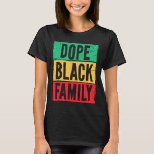 Black Family Juneteenth History Month Matching  T-Shirt