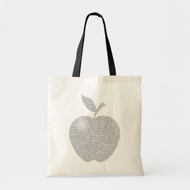 Black Fandom Apple Bag (Front)