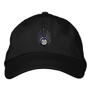 Black FateofDestinee Embroidered Logo Ball Cap