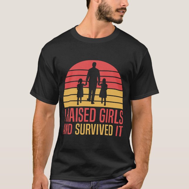 Black Fathers day Dad T-Shirt (Front)