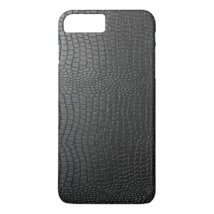 Black Faux Snakeskin Pattern Case-Mate iPhone Case