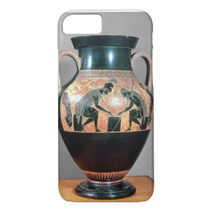 Black-figure amphora depicting Ajax and Achilles, Case-Mate iPhone Case