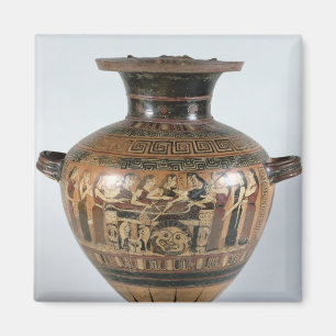 Black-figure hydria magnet