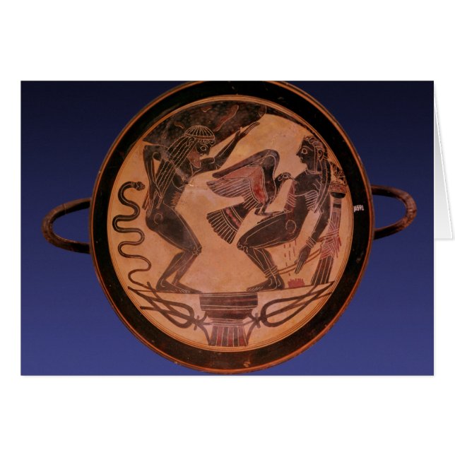 Black figure kylix (Front Horizontal)