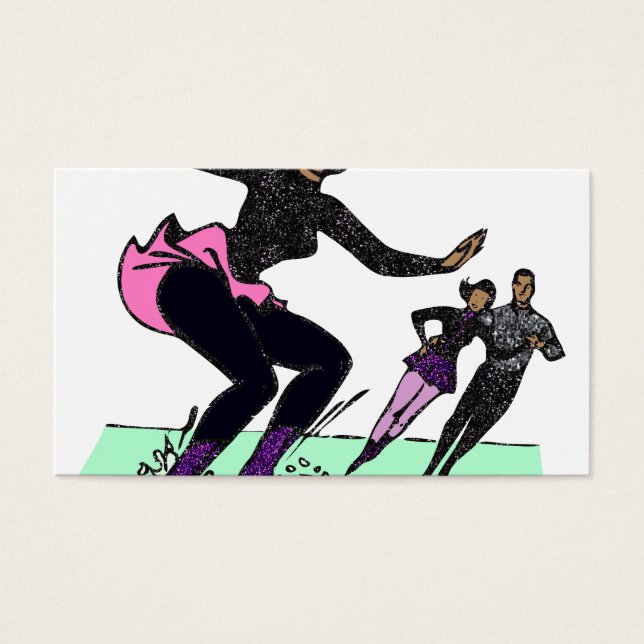 black figure skater (Front)