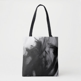 Black Fire IV Tote Bag by Artist C.L. Brown