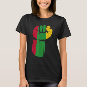 Black Fist African American Pride Black History Mo T-Shirt