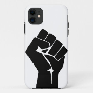 Black Fist Raised - Resistance Protest Case-Mate iPhone Case