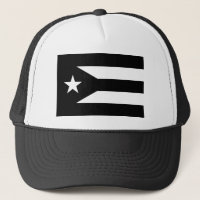 Black flag of Puerto Rico