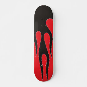 Black Flames Skateboard