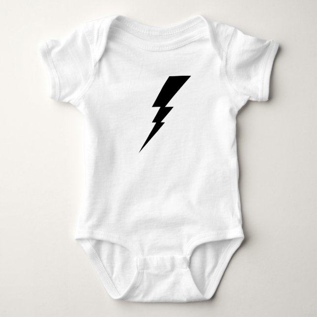 Black Flash Lightning Bolt T-Shirt (Front)