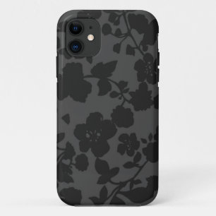 Black Floral iPhone 5S Case