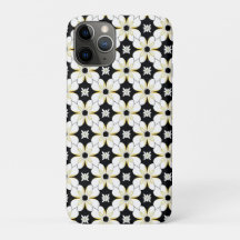 Black Floral Line Pattern For Modern Decor