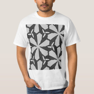 Black flower T-Shirt