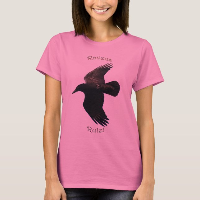 BLACK FLYING RAVEN Shirt (Front)
