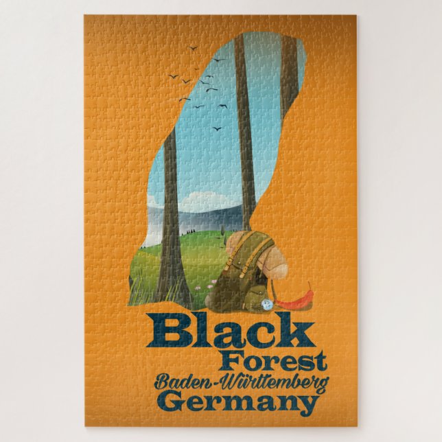 Black Forest - Baden-Württemberg - Germany Jigsaw Puzzle (Vertical)