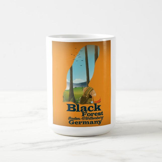Black Forest - Baden-Württemberg - Germany Magic Mug (Center)