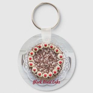 Black Forest Cake for gateau sweet tooth baking Key Ring