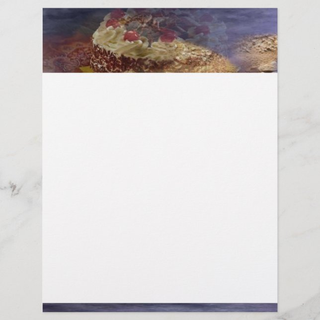 Black Forest Cake Letterhead (Front)