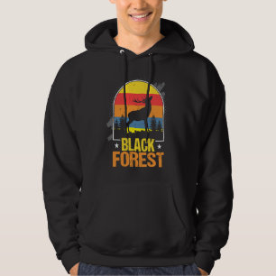 Black Forest Deer Antlers Black Forest Homeland So Hoodie