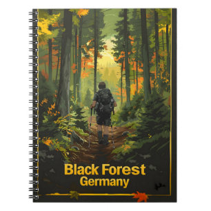 Black Forest Germany Hiking Notebook