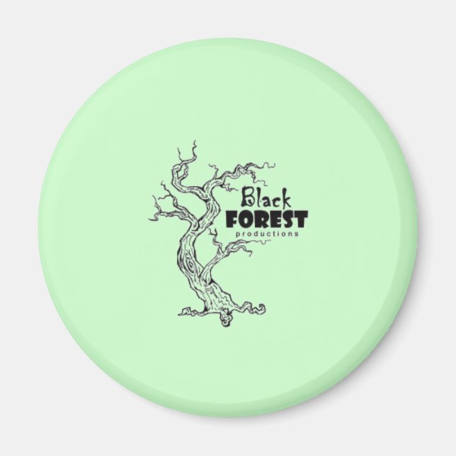 Black Forest Logo Magnet (Front)
