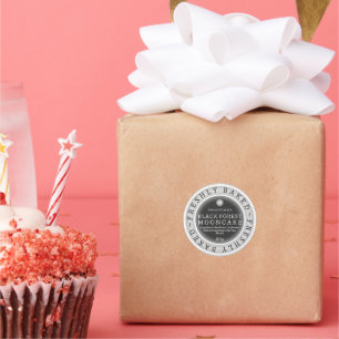 Black Forest Mooncake Recipe Label