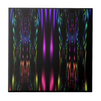 Black Fractal Tile