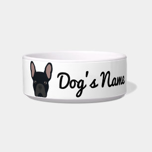 Black French Bulldog Bowl