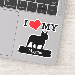 Black French Bulldog Custom Name