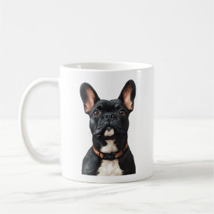 Black French Bulldog Mug