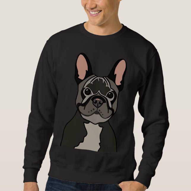 Black Frenchie Sweatshirt (Front)