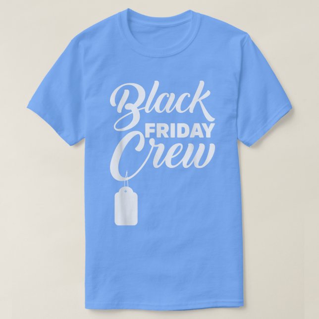 Black Friday Crew Novelty  T-Shirt (Design Front)