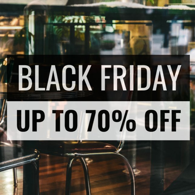 Black Friday Plain Eyecatching Professional Store (Creator Uploaded)