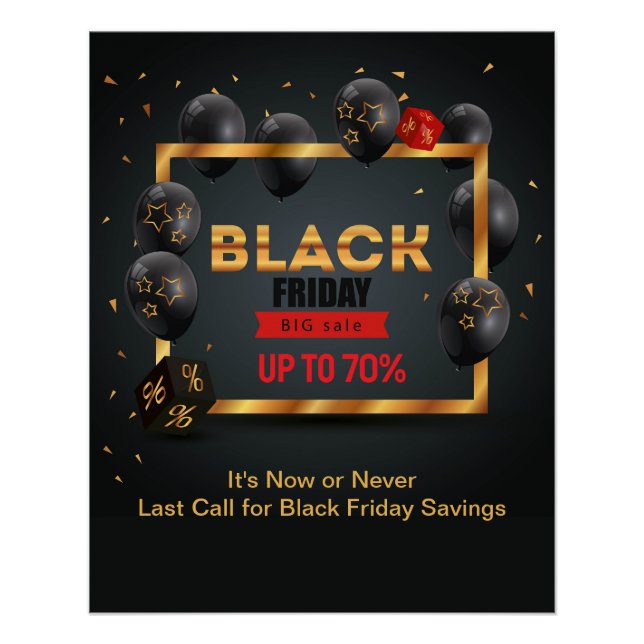 Black Friday  Poster (Front)
