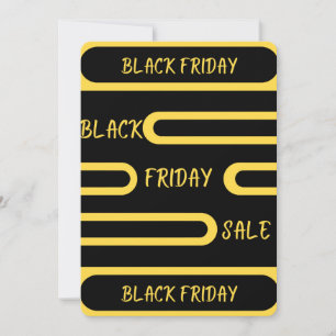 black friday sale card