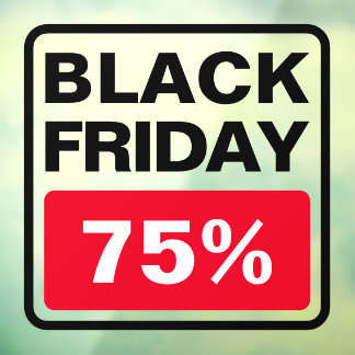 Black Friday Sale Percentage Off Store