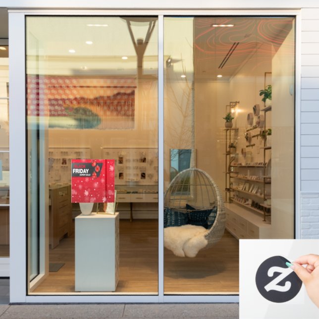 Black Friday Sale Store (Store Window)