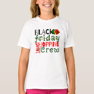 Black Friday Shopping Crew T-Shirt