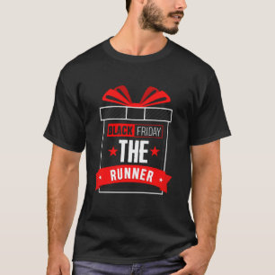 Black Friday Shopping Team Runner Matching Couples T-Shirt